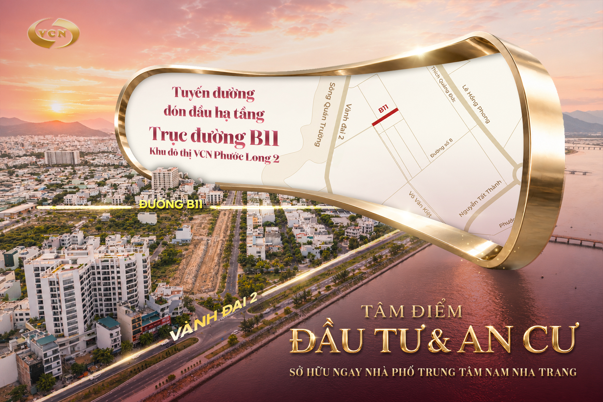 TÂM ĐIỂM ĐẦU TƯ & AN CƯ: SỞ HỮU NGAY NHÀ PHỐ TRUNG TÂM NAM NHA TRANG