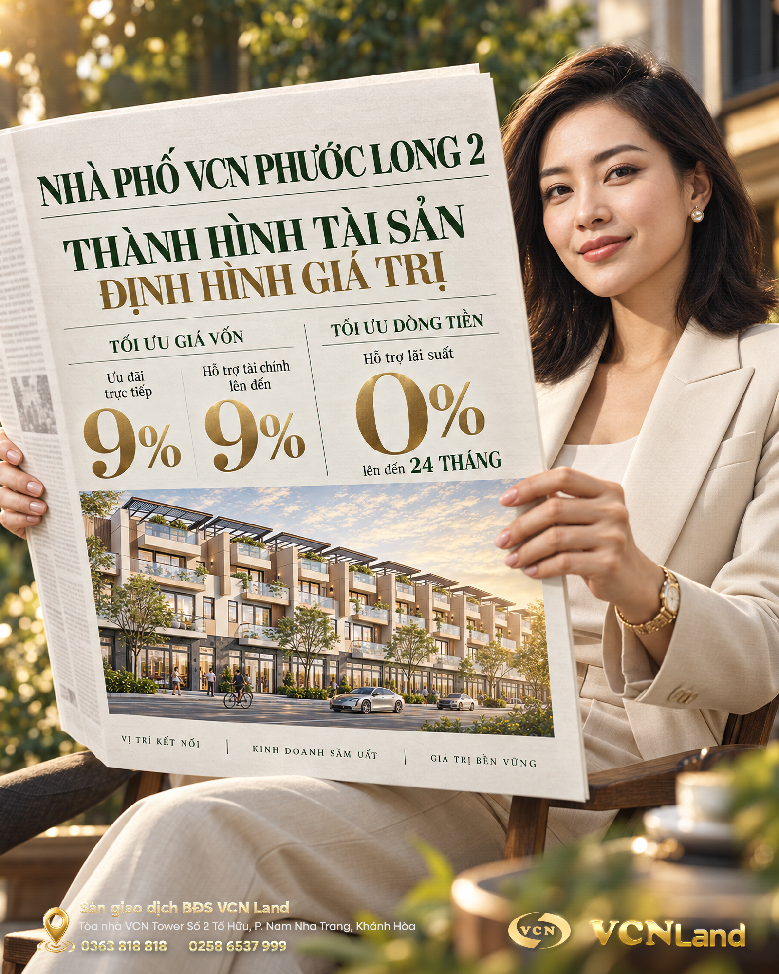 NHÀ PHỐ VCN PHƯỚC LONG 2 - THÀNH HÌNH TÀI SẢN, ĐỊNH HÌNH GIÁ TRỊ